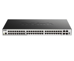D-Link DGS-1510-52X 52-Port Gigabit Stackable Smart Managed Layer 3 Switch With 10G Uplinks - ACE Peripherals