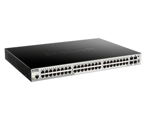 D-Link DGS-1510-52XMP 52-Port Gigabit Stackable Smart Managed Layer 2+ Switch with 10G Uplinks - ACE Peripherals
