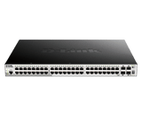 D-Link DGS-1510-52XMP 52-Port Gigabit Stackable Smart Managed Layer 2+ Switch with 10G Uplinks - ACE Peripherals