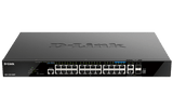 D-Link DGS-1520-28MP 28-Port Gigabit Smart Managed Stackable PoE+ Layer 3 Switch with 20 PoE+ 1000Base-T
