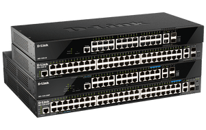 D-Link DGS-1520-52MP 52-Port Gigabit Smart Managed Stackable PoE+ Layer 3 Switch with 44 PoE+ 1000Base-T