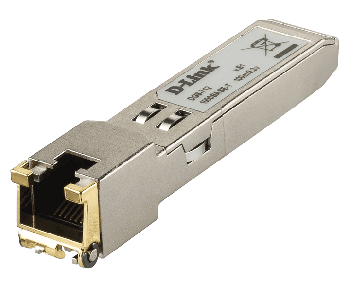 D-Link DGS-712 1000Base-T Copper SFP Transceiver - ACE Peripherals