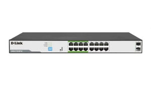 D-Link DGS-F1018P-E 250M 16-Port Gigabit Long Range PoE Switch - ACE Peripherals