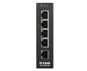 D-Link DIS-100G-5W 5-Port Gigabit Unmanaged Industrial Switch - ACE Peripherals