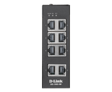 D-Link DIS-100G-8W 8-Port Gigabit Unmanaged Industrial Switch - ACE Peripherals