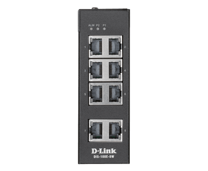 D-Link DIS-100G-8W 8-Port Gigabit Unmanaged Industrial Switch - ACE Peripherals