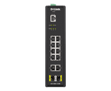 D-Link DIS-200G-12SW 10-Port Gigabit Smart Managed Industrial Switch with SFP - ACE Peripherals