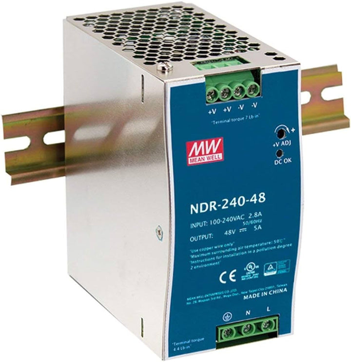D-Link DIS-NDR-240-48 240W 48V 5A Industrial Din Rail Power Supplies - ACE Peripherals