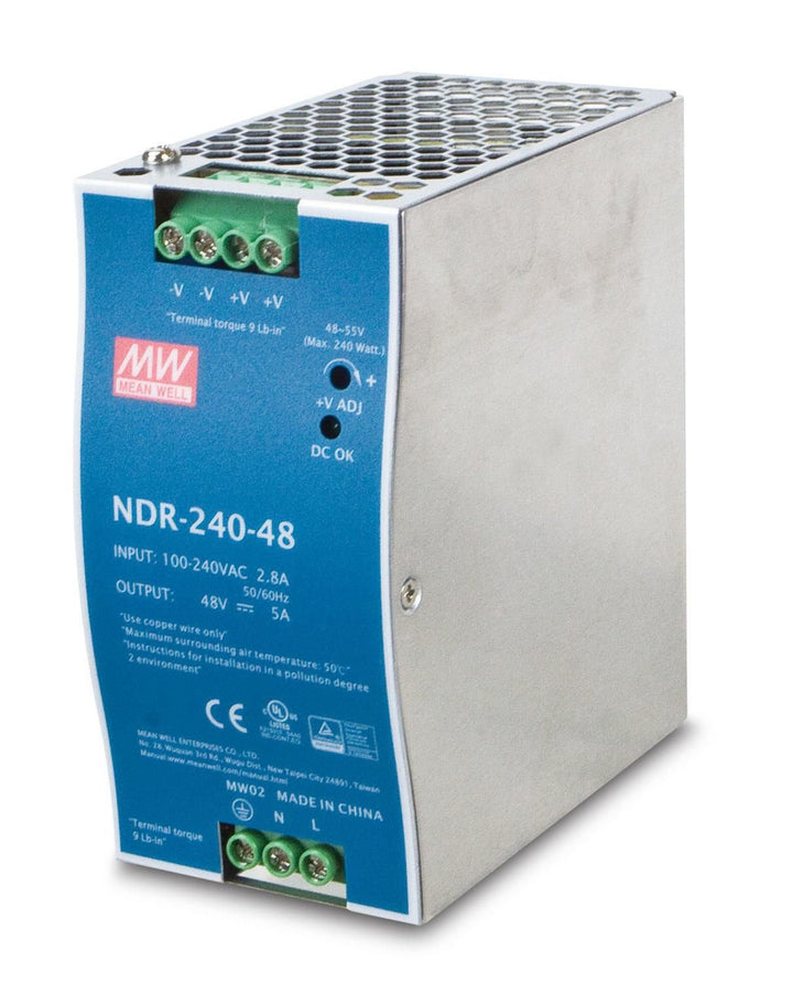 D-Link DIS-NDR-240-48 240W 48V 5A Industrial Din Rail Power Supplies - ACE Peripherals