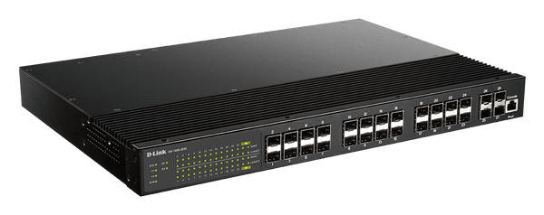 D-Link DIS‑700G‑28XS 24-Port Gigabit Managed Industrial Layer 2+ Switch with 10G SFP+ - ACE Peripherals