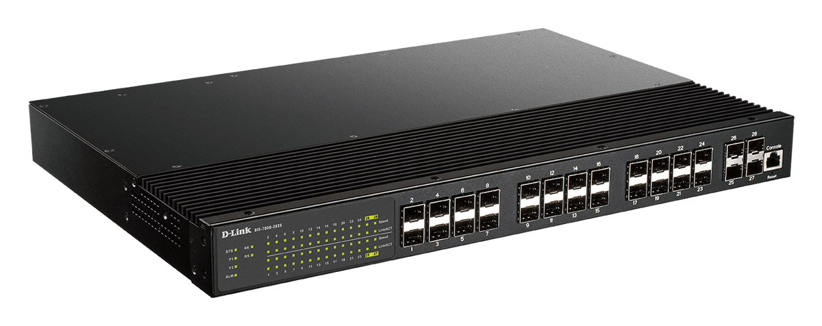D-Link DIS‑700G‑28XS 24-Port Gigabit Managed Industrial Layer 2+ Switch with 10G SFP+ - ACE Peripherals