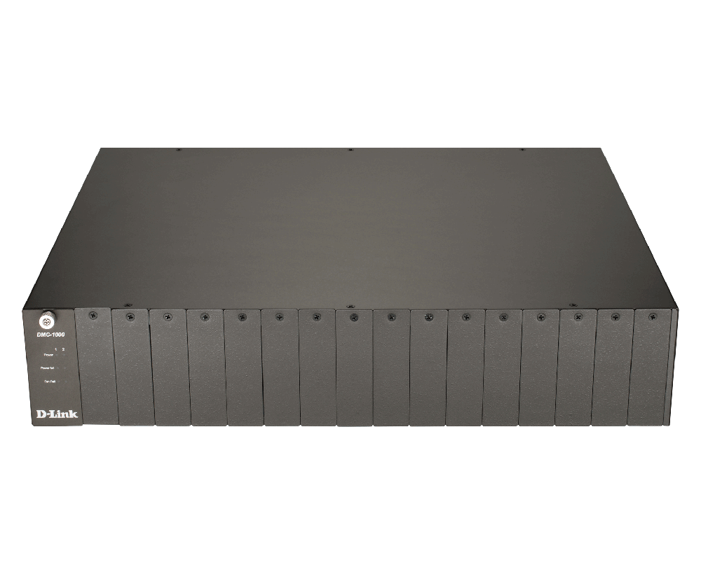 D-Link DMC-1000 19" Rackmount 16-Bay Media Converter Mounting Chassis - ACE Peripherals