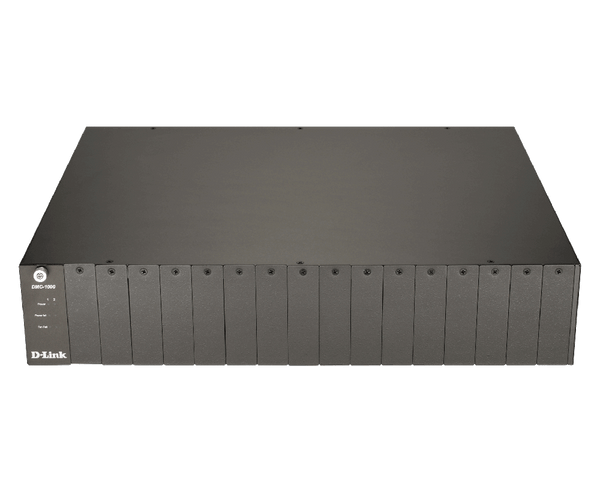 D-Link DMC-1000 19" Rackmount 16-Bay Media Converter Mounting Chassis - ACE Peripherals