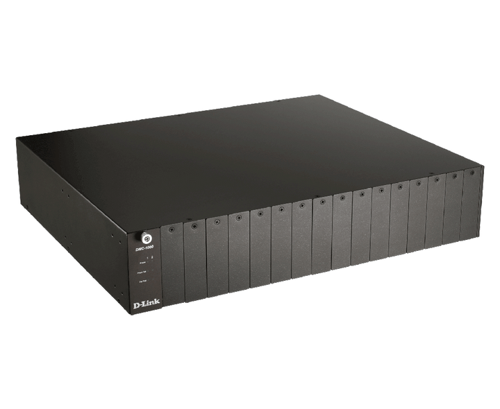 D-Link DMC-1000 19" Rackmount 16-Bay Media Converter Mounting Chassis - ACE Peripherals