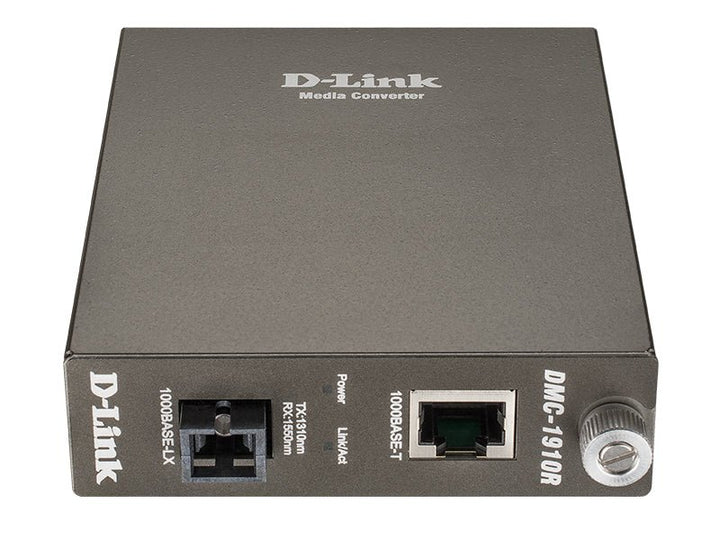 D-Link DMC-1910R 1000Base-TX to 1000Base-LX Single Fiber Media Converter (15km) - ACE Peripherals