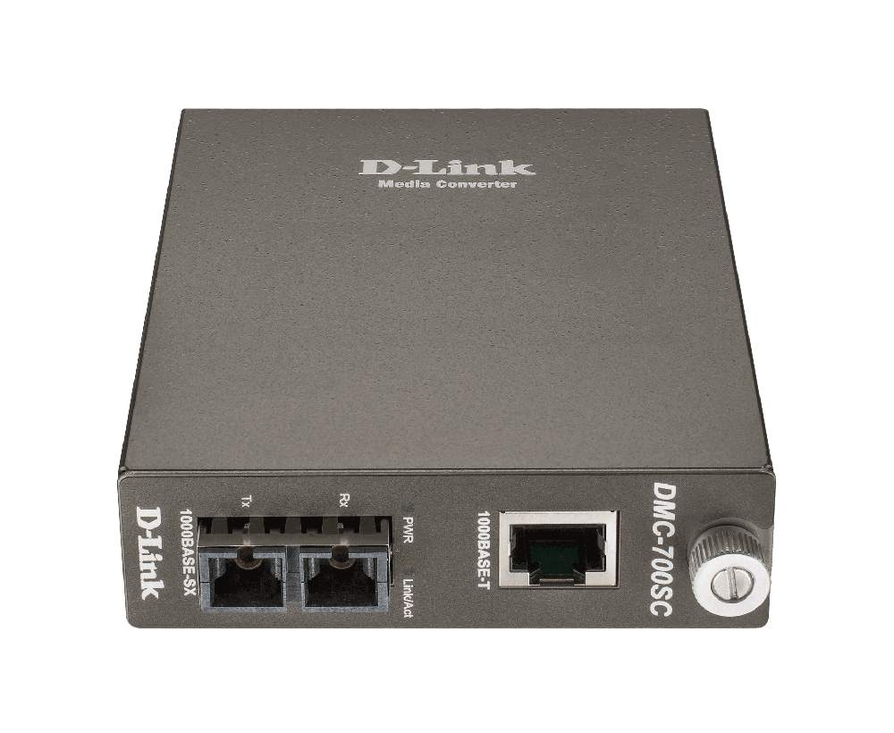 D-Link DMC-700SC 1000Base-T to 1000Base-SX Media Converter Multi-Mode (550m) - ACE Peripherals