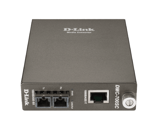 D-Link DMC-700SC 1000Base-T to 1000Base-SX Media Converter Multi-Mode (550m) - ACE Peripherals