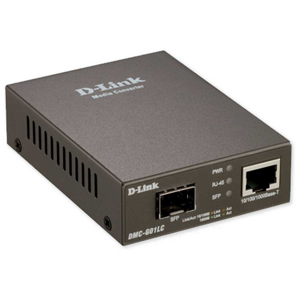 D-Link DMC-G01LC 1000BaseT to SFP Standalone Media Converter - ACE Peripherals