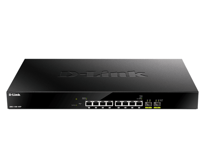 D-Link DMS-1100-10TP 10-Port 2.5G Smart Managed POE Switches - ACE Peripherals