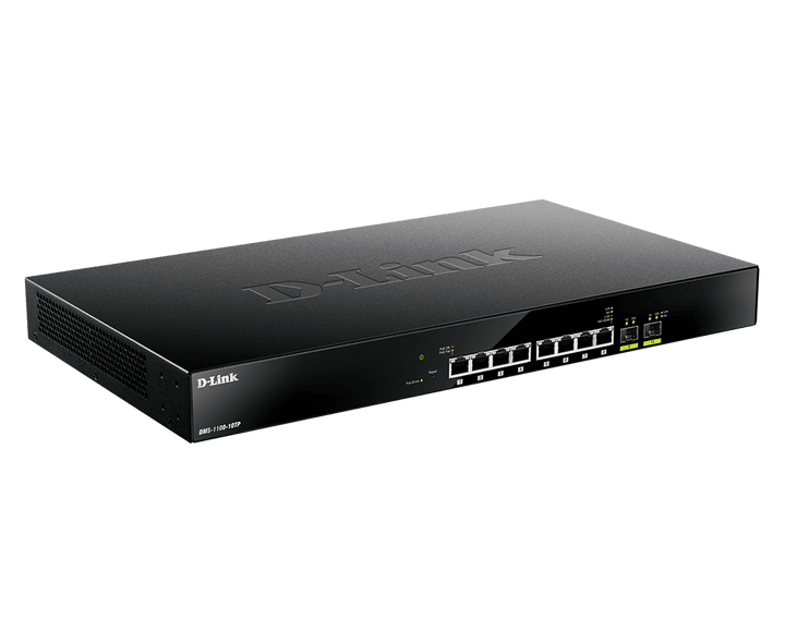 D-Link DMS-1100-10TP 10-Port 2.5G Smart Managed POE Switches - ACE Peripherals