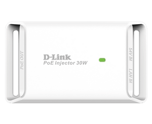 D-Link DPE-301GI 1-port Gigabit 802.3af PoE & 802.3at PoE+ Injector - ACE Peripherals