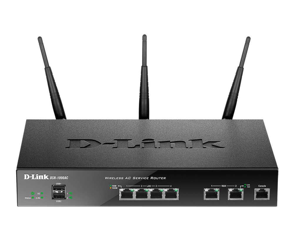 D-Link DSR-1000AC Wireless AC Unified Services VPN Router - ACE Peripherals