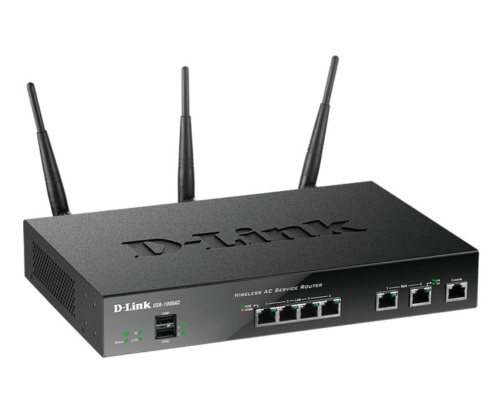 D-Link DSR-1000AC Wireless AC Unified Services VPN Router - ACE Peripherals