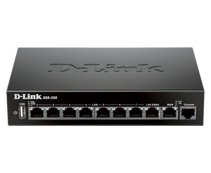 D-Link DSR-250 8-Port Gigabit VPN Router - ACE Peripherals