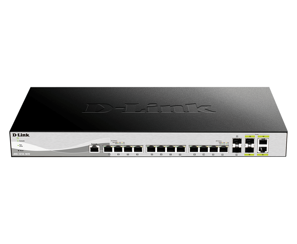 D-Link DXS-1210-28T 28-Port 10G Smart Managed Switch with 4 x 25G ports - ACE Peripherals