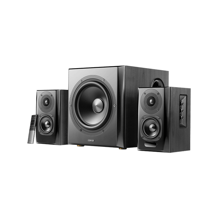 Edifier S351DB Bluetooth Bookshelf Speakers with Subwoofer 150W RMS - ACE Peripherals