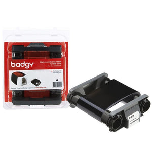 Evolis Badgy200 Black Monochrome K Ribbon - ACE Peripherals