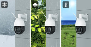 Foscam SD4H 4MP 2K 18x Optical Dual-Band Wi-Fi PTZ Camera - ACE Peripherals