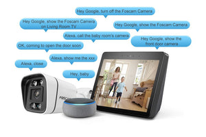 Foscam V5EP 5MP QHD POE IP Bullet Camera with Sound and Light Alarm - ACE Peripherals