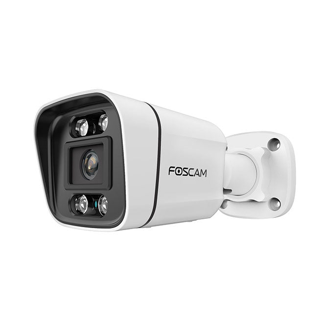 Foscam V5EP 5MP QHD POE IP Bullet Camera with Sound and Light Alarm - ACE Peripherals