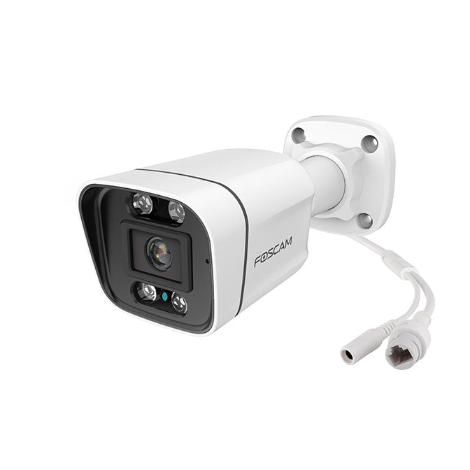 Foscam V8EP 8MP UHD POE IP Bullet Camera with Sound and Light Alarm - ACE Peripherals