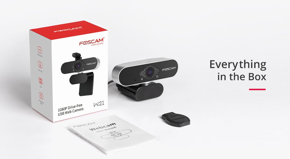 Foscam W41 4MP USB Webcam with Mic - ACE Peripherals