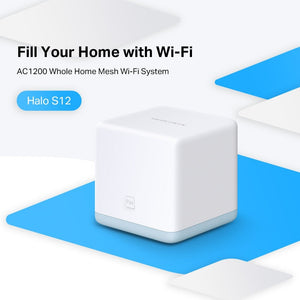 Mercusys Halo S12 AC1200 Whole Home Mesh Wi-Fi System - ACE Peripherals