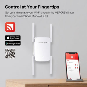 Mercusys ME50G AC1900 Wi-Fi Range Extender - ACE Peripherals