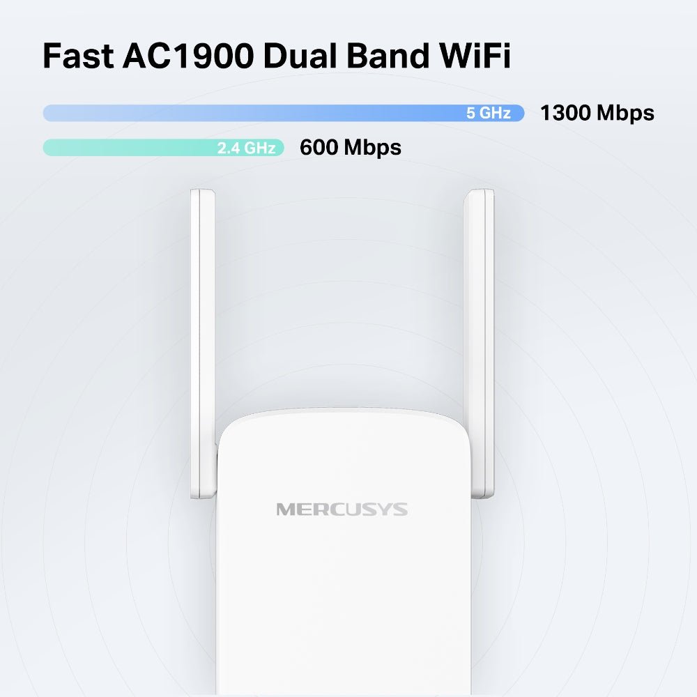 Mercusys ME50G AC1900 Wi-Fi Range Extender - ACE Peripherals