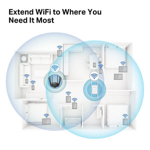 Mercusys ME50G AC1900 Wi-Fi Range Extender - ACE Peripherals