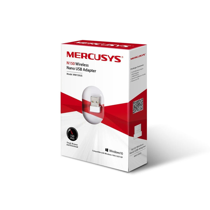 Mercusys MW150US N150 Wireless Nano USB Adapter - ACE Peripherals