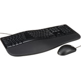 Microsoft Wired Ergonomic Desktop Keyboard Mouse Combo - ACE Peripherals