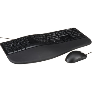 Microsoft Wired Ergonomic Desktop Keyboard Mouse Combo - ACE Peripherals