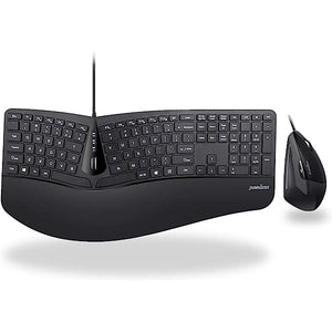 Microsoft Wired Ergonomic Desktop Keyboard Mouse Combo - ACE Peripherals