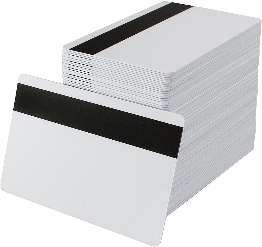 Premium Plastic ID Plain Card (White, Mag, Contact, RFID, Transparent) - ACE Peripherals