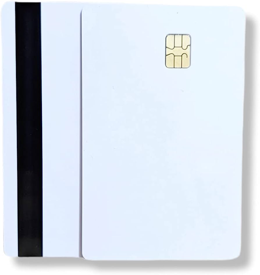 Premium Plastic ID Plain Card (White, Mag, Contact, RFID, Transparent) - ACE Peripherals