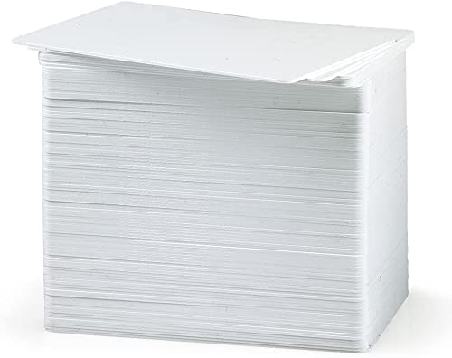 Premium Plastic ID Plain Card (White, Mag, Contact, RFID, Transparent) - ACE Peripherals