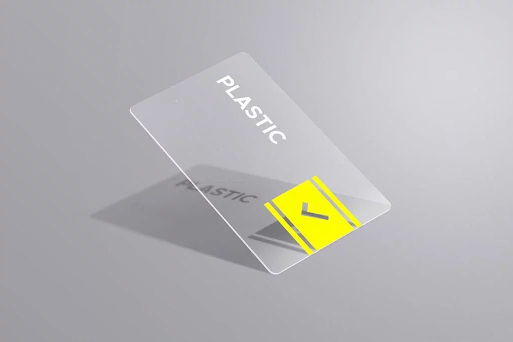 Premium Plastic ID Plain Card (White, Mag, Contact, RFID, Transparent) - ACE Peripherals
