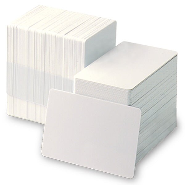 Premium Plastic ID Plain Card (White, Mag, Contact, RFID, Transparent) - ACE Peripherals