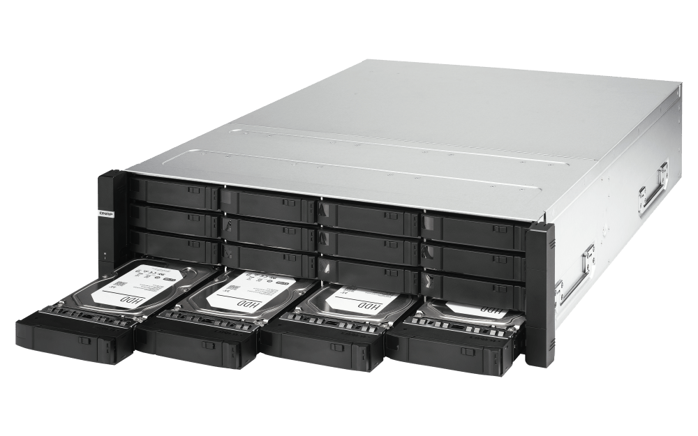 QNAP ES1686dc 16-Bay Dual-Controller SAS/SATA Rackmount NAS - ACE Peripherals